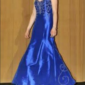 Blue Jovani Gown